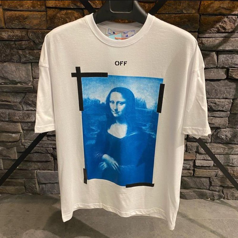 Off-White Mona Lisa Detail  Men’s T-shirt